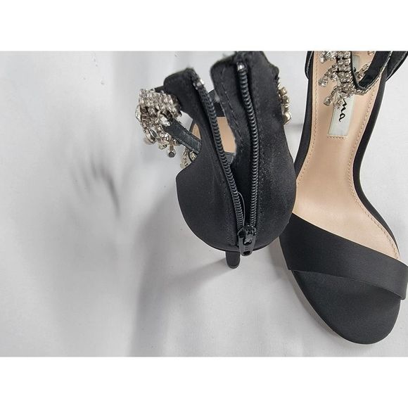 Nina Vera Rhinestone Evening Sandals Womens   (size 7.5)) - Picture 4 of 6